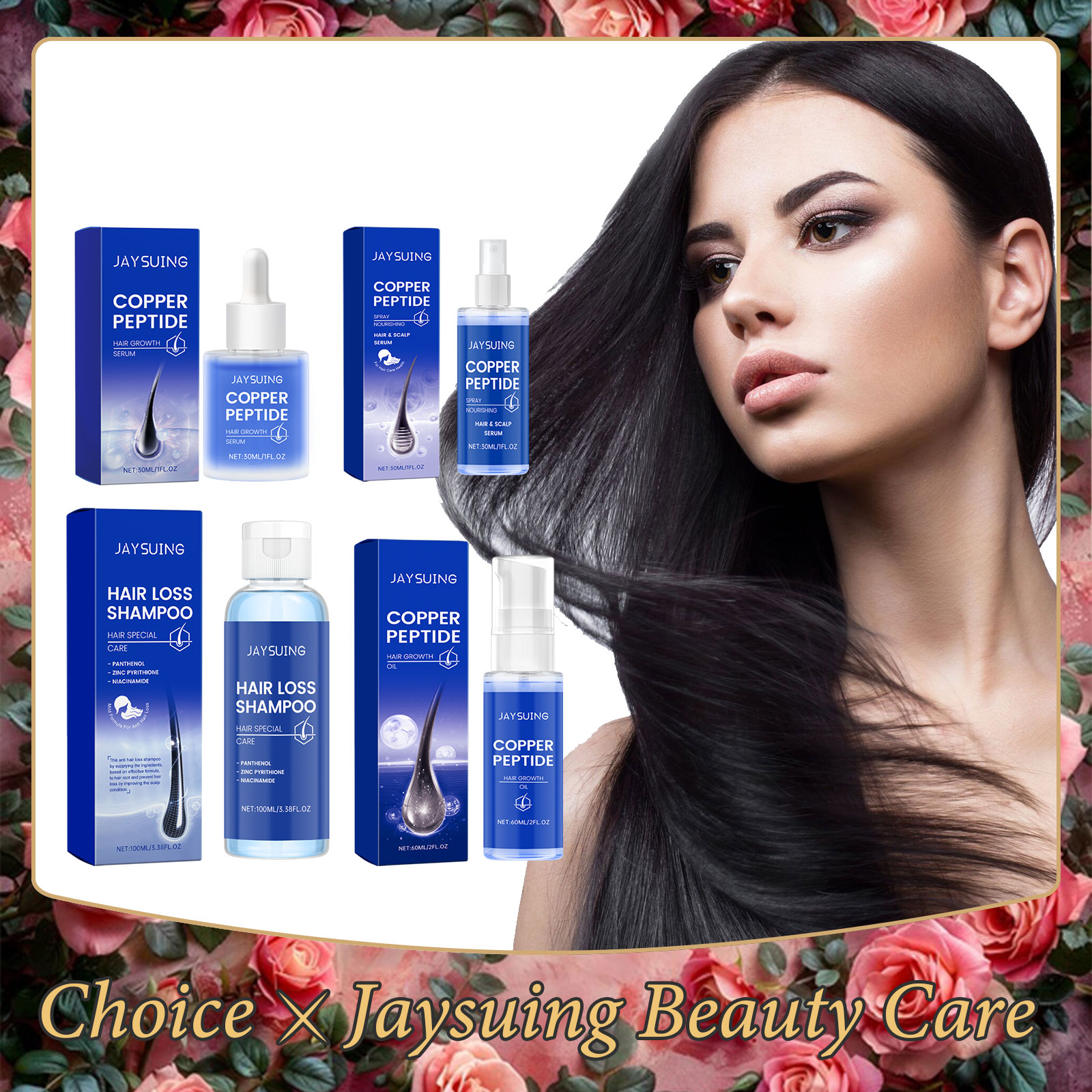 Hair Care Essence - Copper Peptide Shampoo Hair Growth Serum
