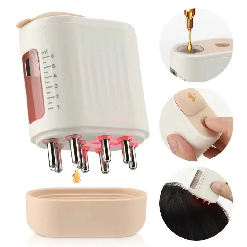 Hair Care Essence - Microcurrent Head Scalp Massager 625nm LED