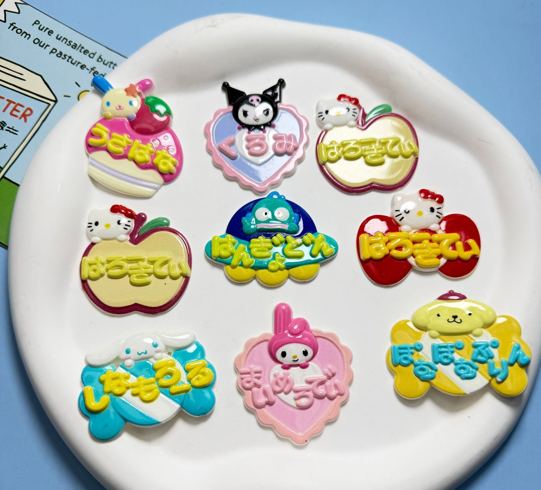 Hair Care Lotion - 10PCS Cute Character Resin Cabochons DIY