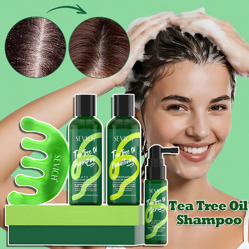 Hair Care Essence - Tea Tree Essence Shampoo Hair Conditioner