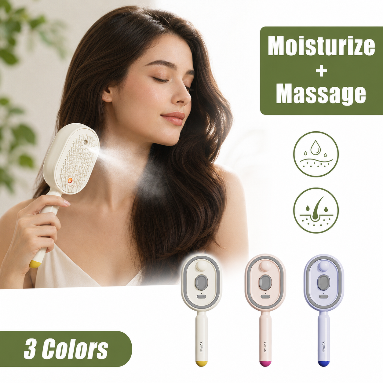 Hair Care Is Self Care - Professional Hair Care Spray Comb Electric
