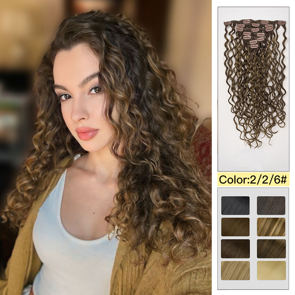 Clip In Hair Piece - Yelo Curly Clip in Hair Extensions