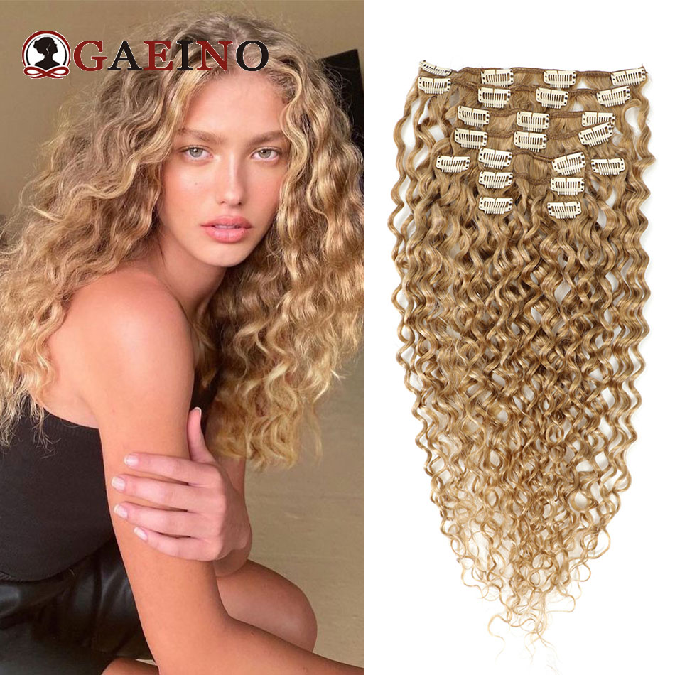 Clip In Hair Piece - Water Wave Clip In Hair Extensions