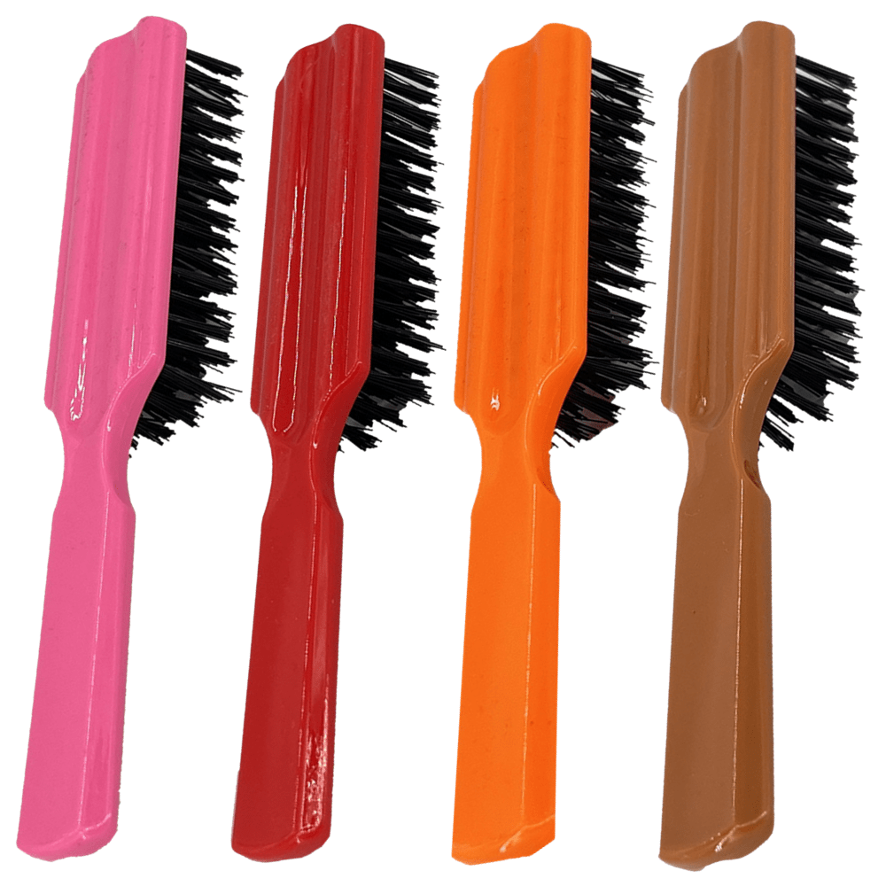 Hair Care Barber - 8/4/2pcs Colorful Nylon Bristle Hair Comb