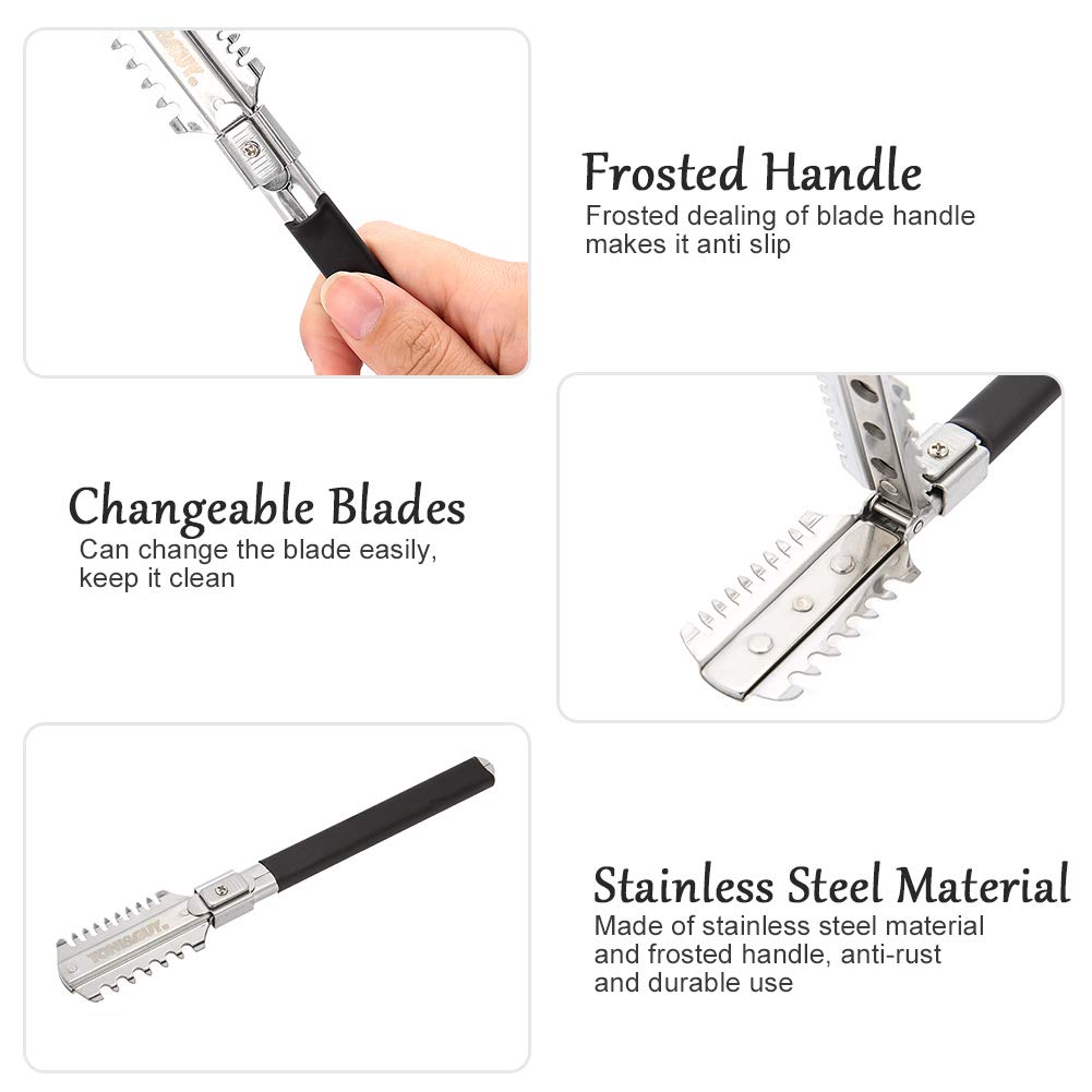 Double-Edge Shaving Haircut Ra - Hair Care Barber บทวิจารณ์และราคา