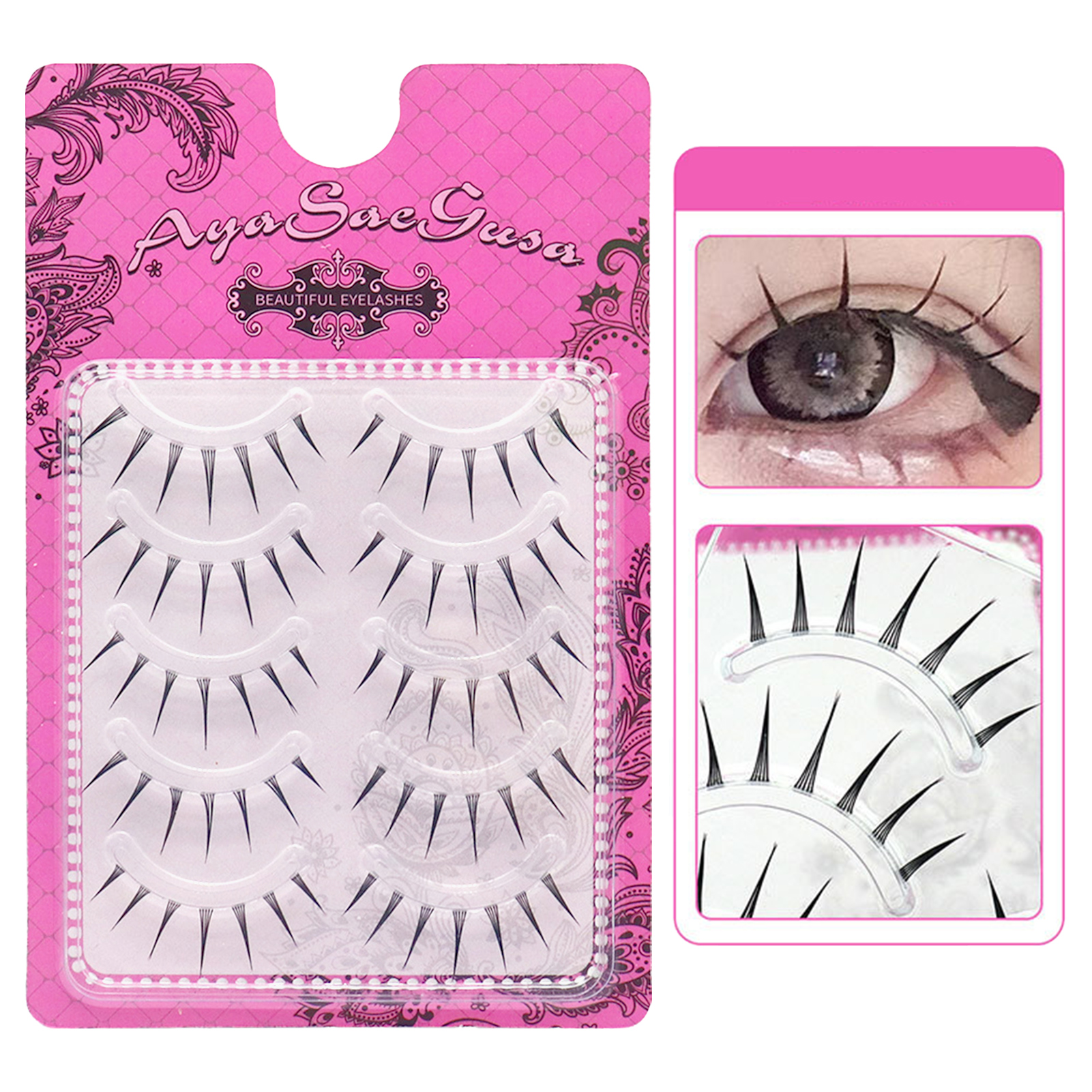 Full Strip One-Piece False Eye - Hair Care Korea บทวิจารณ์และราคา