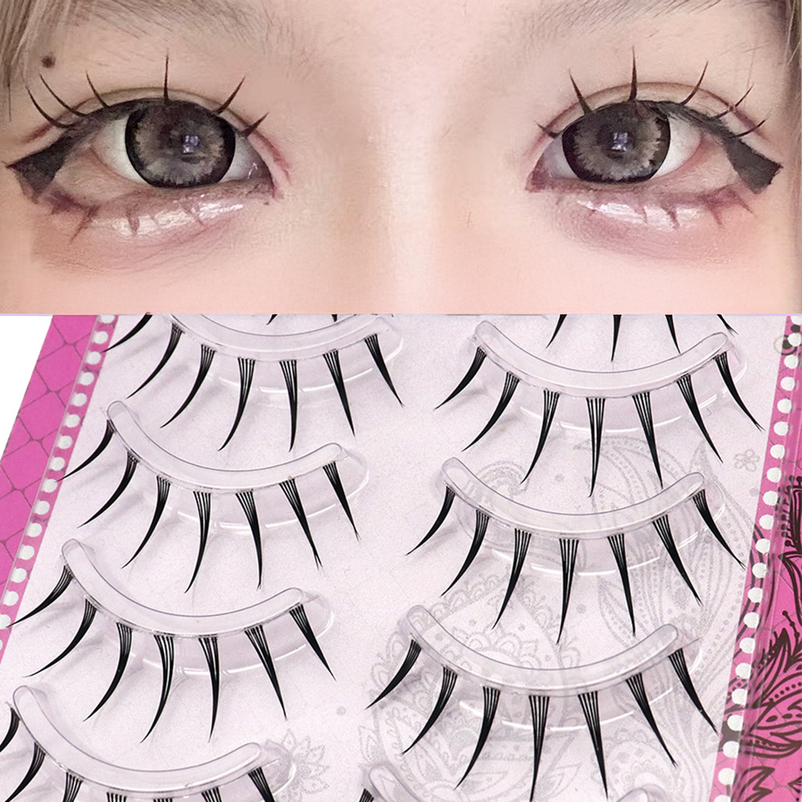 Full Strip One-Piece False Eye - Hair Care Korea บทวิจารณ์และราคา