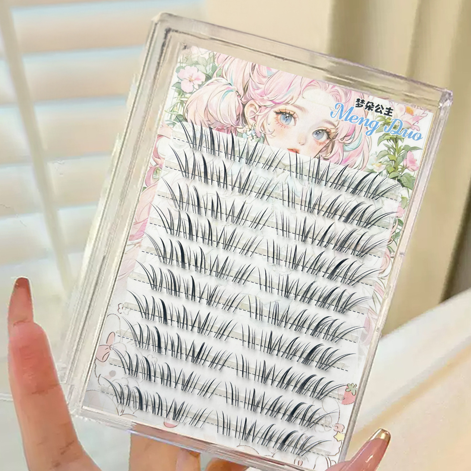 DIY False Eyelashes Transparen - Hair Care Korea บทวิจารณ์และราคา