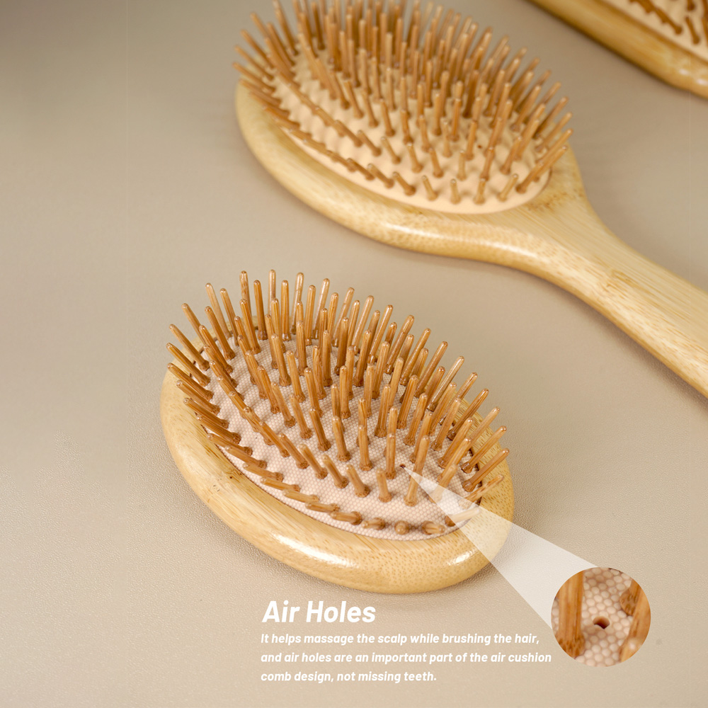 Bamboo Hair Brush Detangling B - Hair Care Daily Routine บทวิจารณ์และราคา