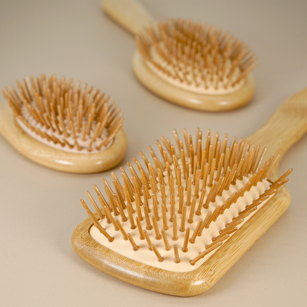 Bamboo Hair Brush Detangling B - Hair Care Daily Routine บทวิจารณ์และราคา