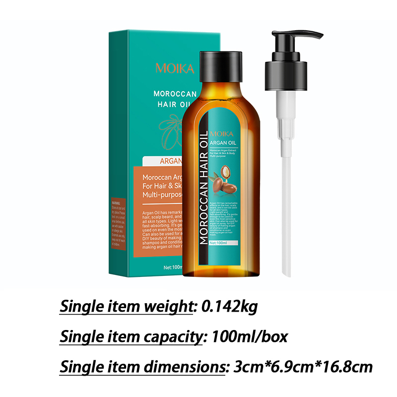 1Pc MOIKA Moroccan Hair Care O - Hair Care Olive Oil บทวิจารณ์และราคา