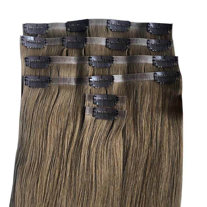 Straight Invisible PU Clip In  - Clip In Hair Piece บทวิจารณ์และราคา