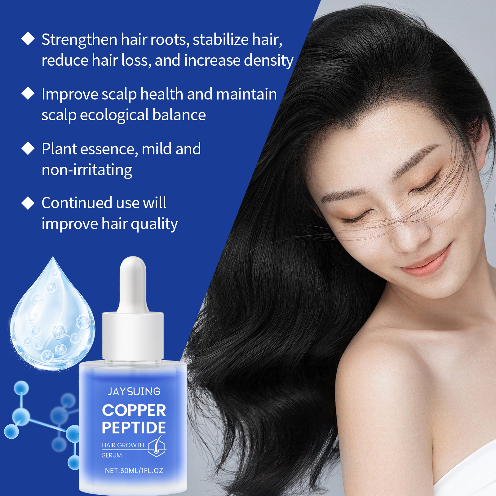 Copper Peptide Shampoo Hair Gr - Hair Care Essence บทวิจารณ์และราคา