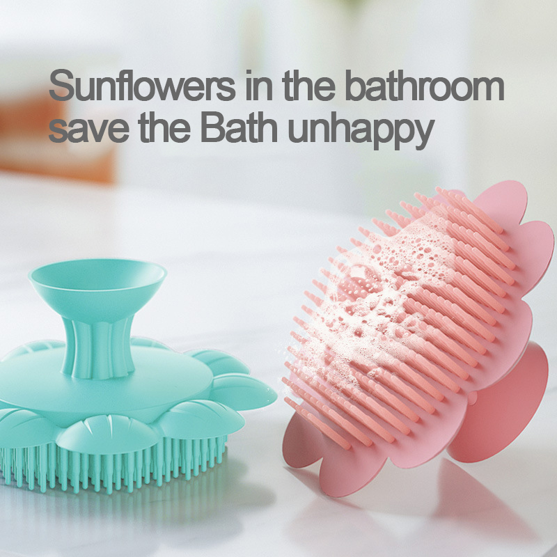 Baby Care Silicone Bath Brush  - Hair Care For Baby บทวิจารณ์และราคา