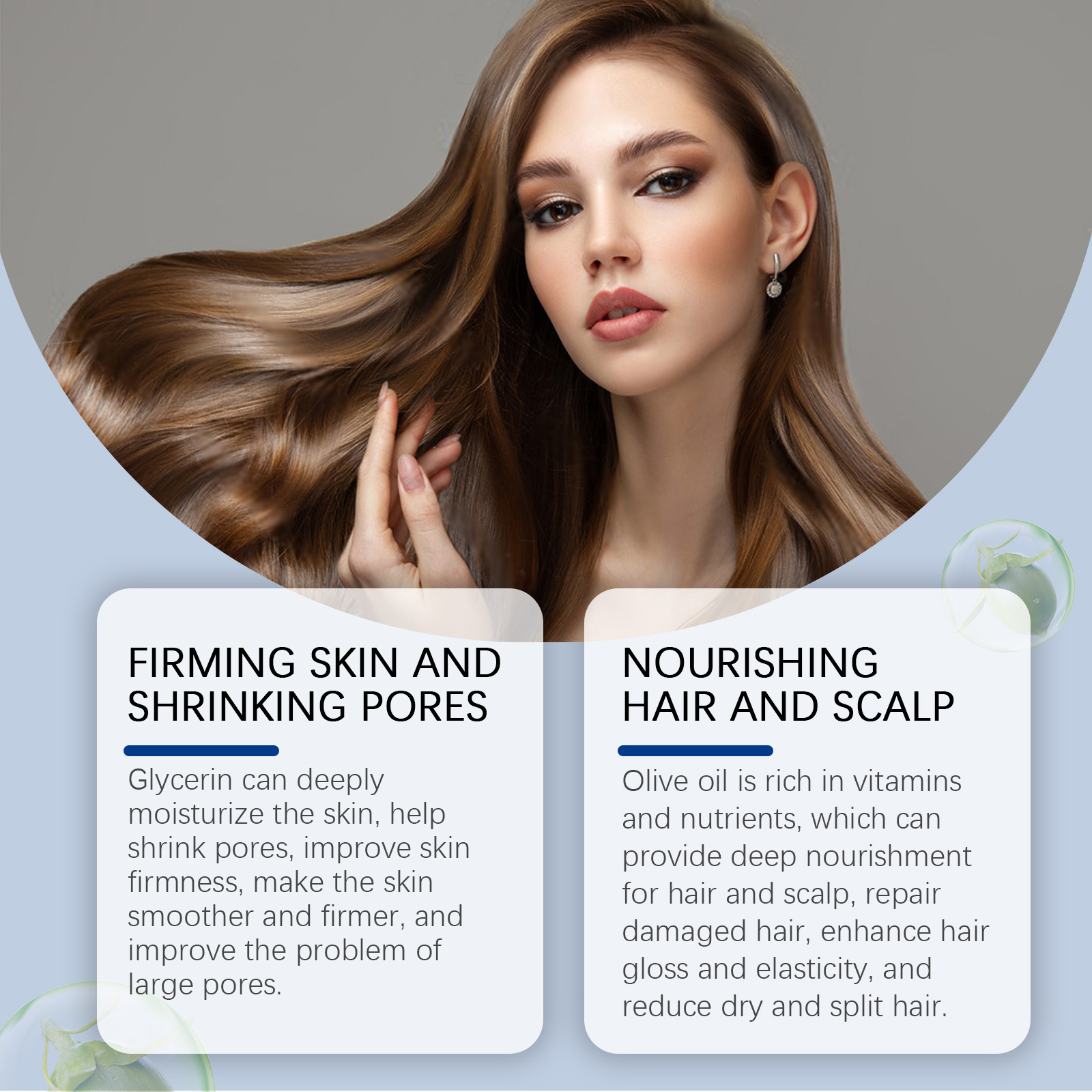 Moisturizing Olive Oil For Hai - Hair Care Olive Oil บทวิจารณ์และราคา
