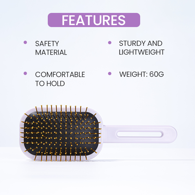 3D Air Cushion Comb Self-clean - Hair Care Is Self Care บทวิจารณ์และราคา