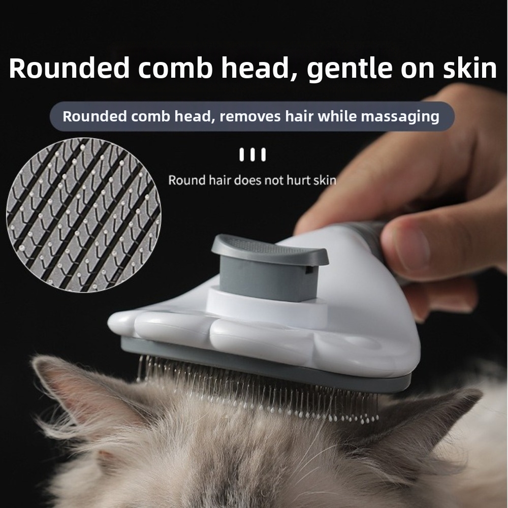 Cat Paw Shape Pet Dog Brush An - Hair Care Is Self Care บทวิจารณ์และราคา