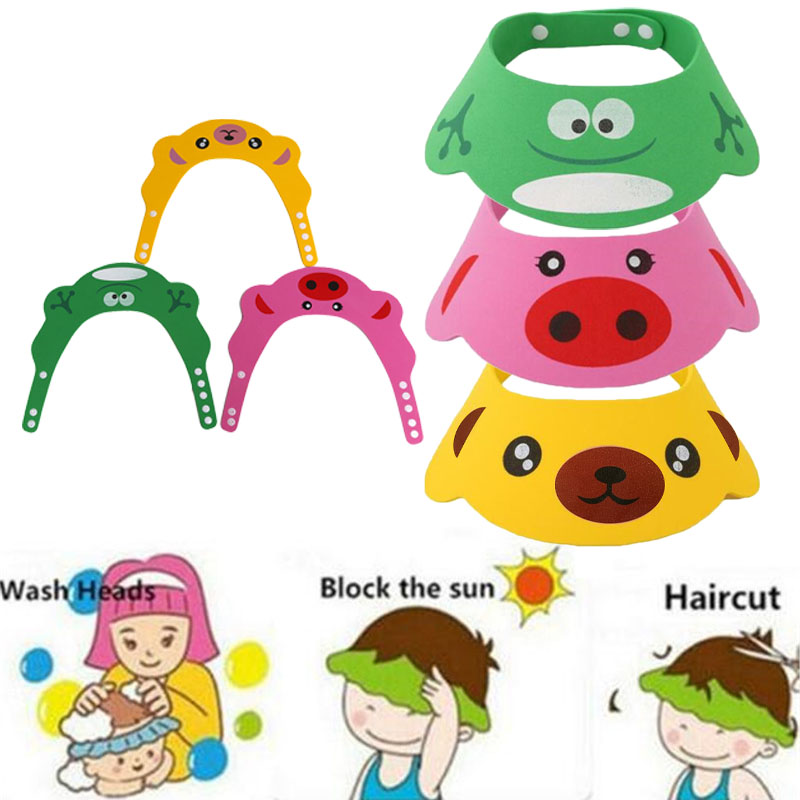Adjustable Baby Shower Hat Tod - Hair Care For Baby บทวิจารณ์และราคา