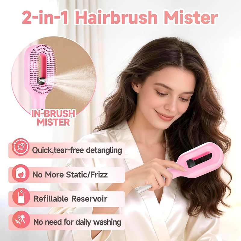 2 in 1 Sprayer Hairbrush Detan - Hair Care Lotion บทวิจารณ์และราคา