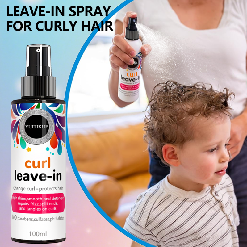YUITIKUE Leave-In Curl Spray E - Hair Care Olive Oil บทวิจารณ์และราคา