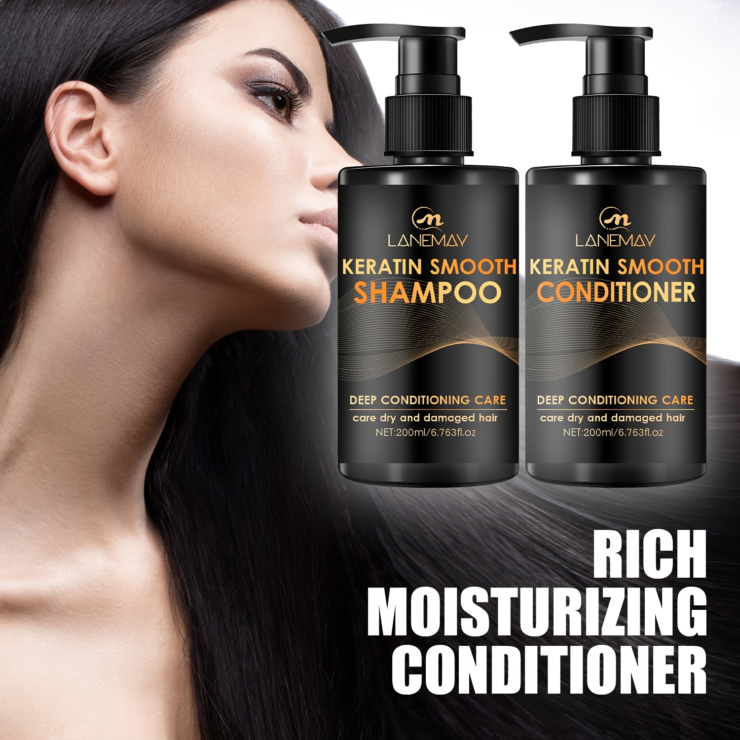 2pcs Keratin Smooth Shampoo an - Hair Care Keratin Shampoo บทวิจารณ์และราคา