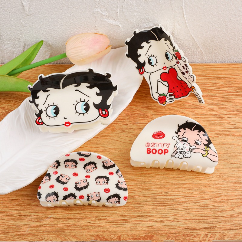 Betty Boop Hair Clip High Colo - Clip In Hair Piece บทวิจารณ์และราคา