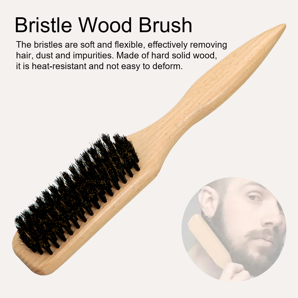 Wooden Bristle Hair Brush Set  - Hair Care Daily Routine บทวิจารณ์และราคา