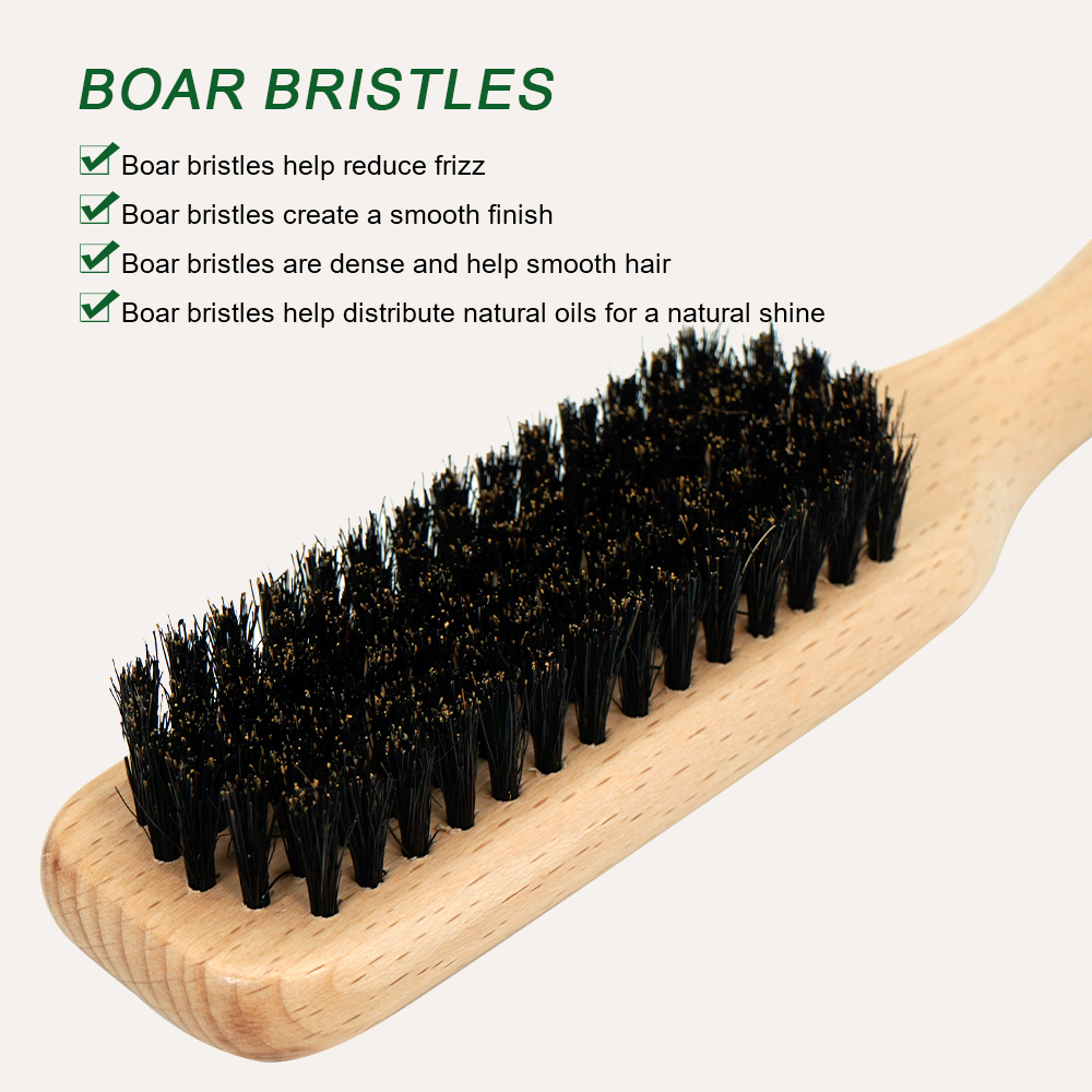 Wooden Bristle Hair Brush Set  - Hair Care Daily Routine บทวิจารณ์และราคา