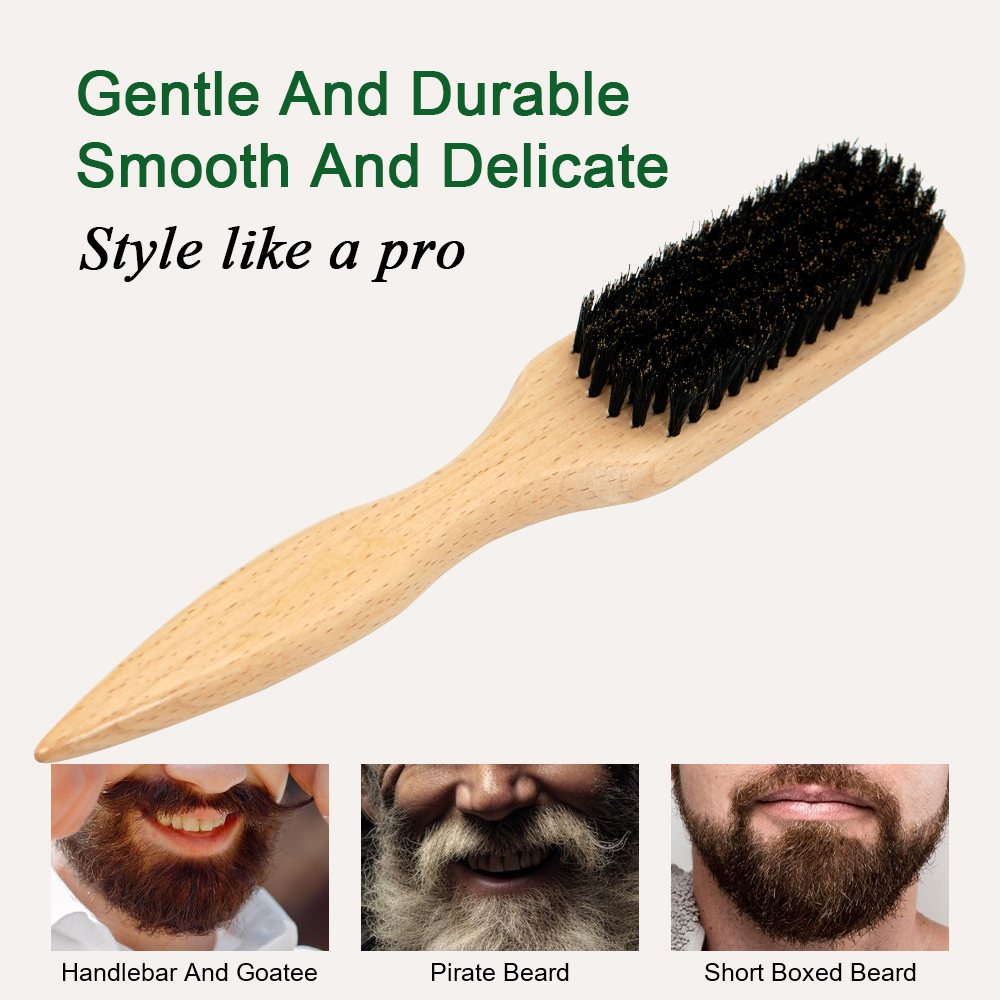 Wooden Bristle Hair Brush Set  - Hair Care Daily Routine บทวิจารณ์และราคา