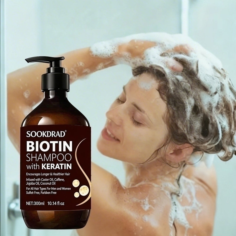 Biotin Keratin Hair Shampoo, L - Hair Care Keratin Shampoo บทวิจารณ์และราคา