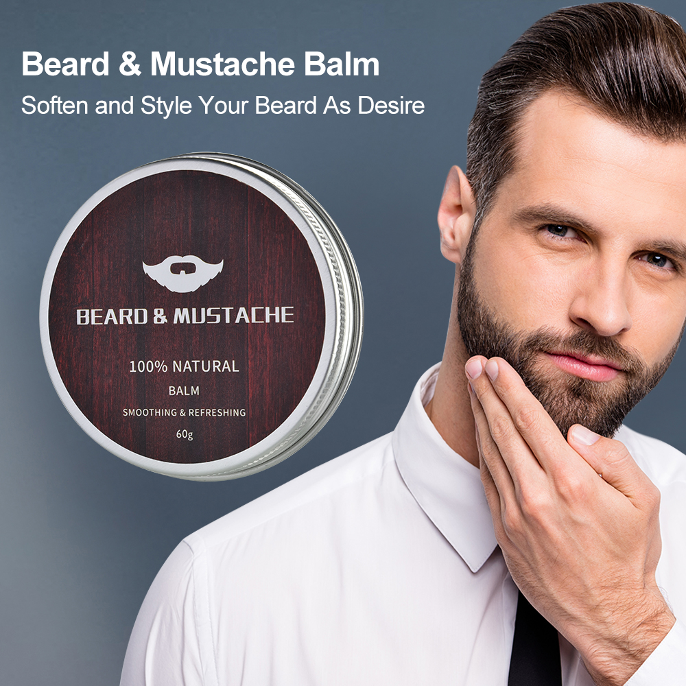Men Beard Growth Kit Natural B - Hair Care Olive Oil บทวิจารณ์และราคา