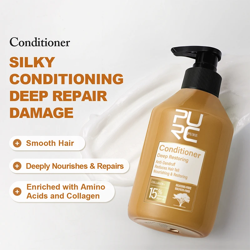 PURC Morocco Argan Oil Shampoo - Hair Care Keratin Shampoo บทวิจารณ์และราคา
