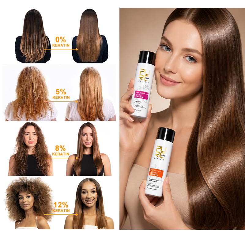 PURC Brazilian Keratin Hair Tr - Hair Care Keratin Shampoo บทวิจารณ์และราคา