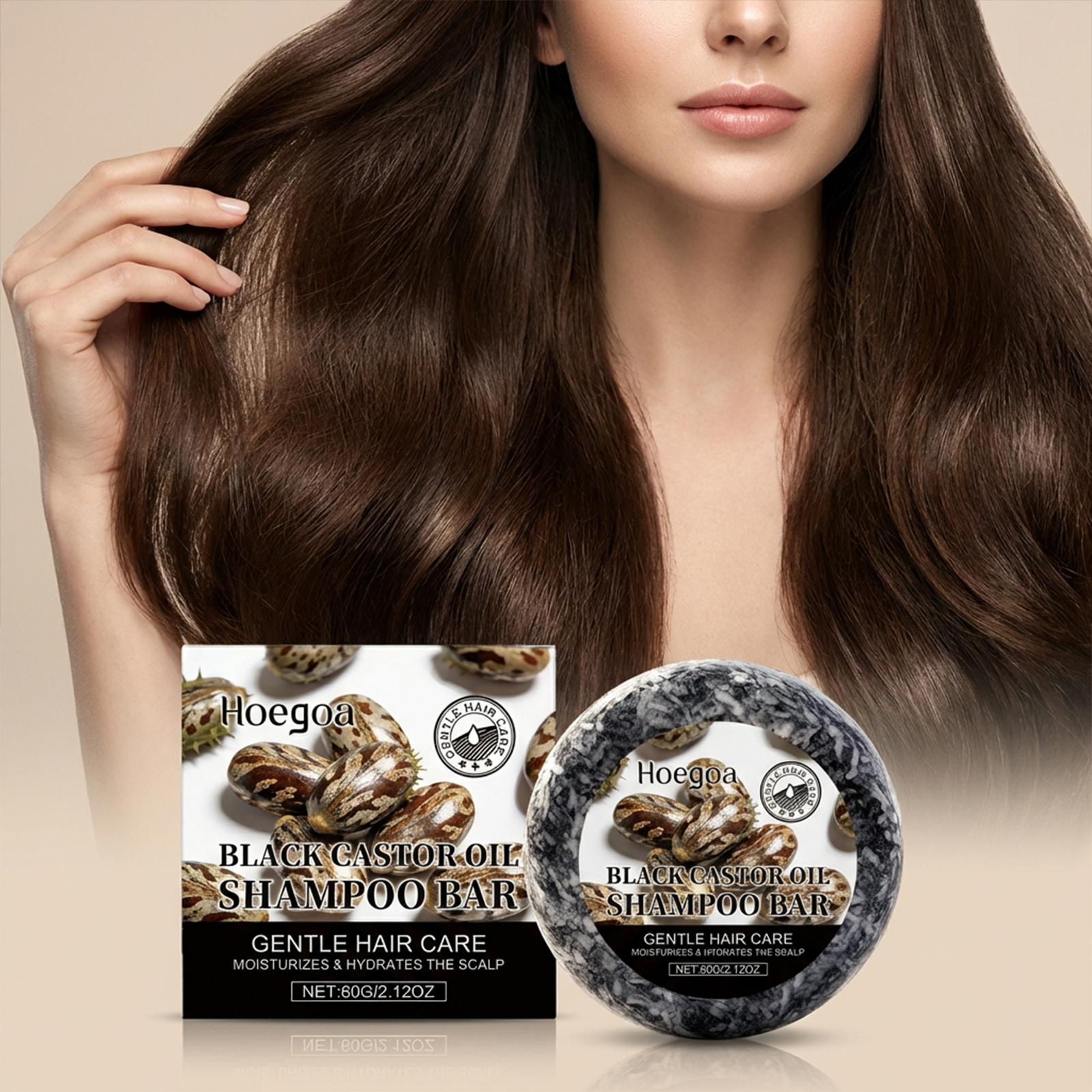 Black Castor Oil Shampoo Bar N - Hair Care Olive Oil บทวิจารณ์และราคา