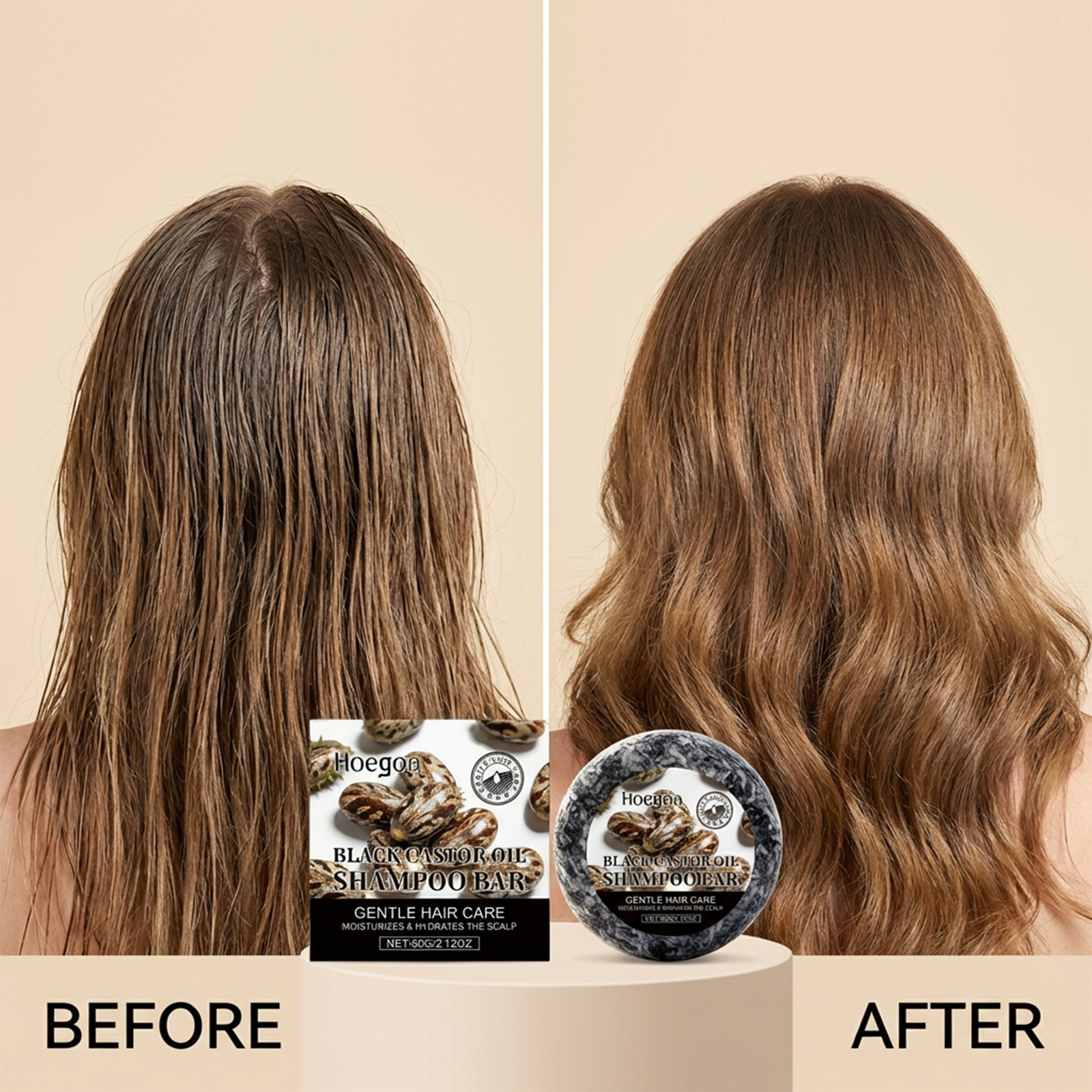 Black Castor Oil Shampoo Bar N - Hair Care Olive Oil บทวิจารณ์และราคา