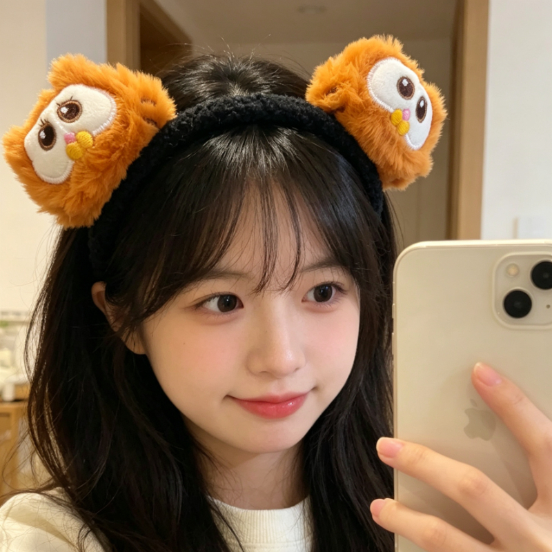Garfield cartoon cute plush he - Clip In Hair Piece บทวิจารณ์และราคา