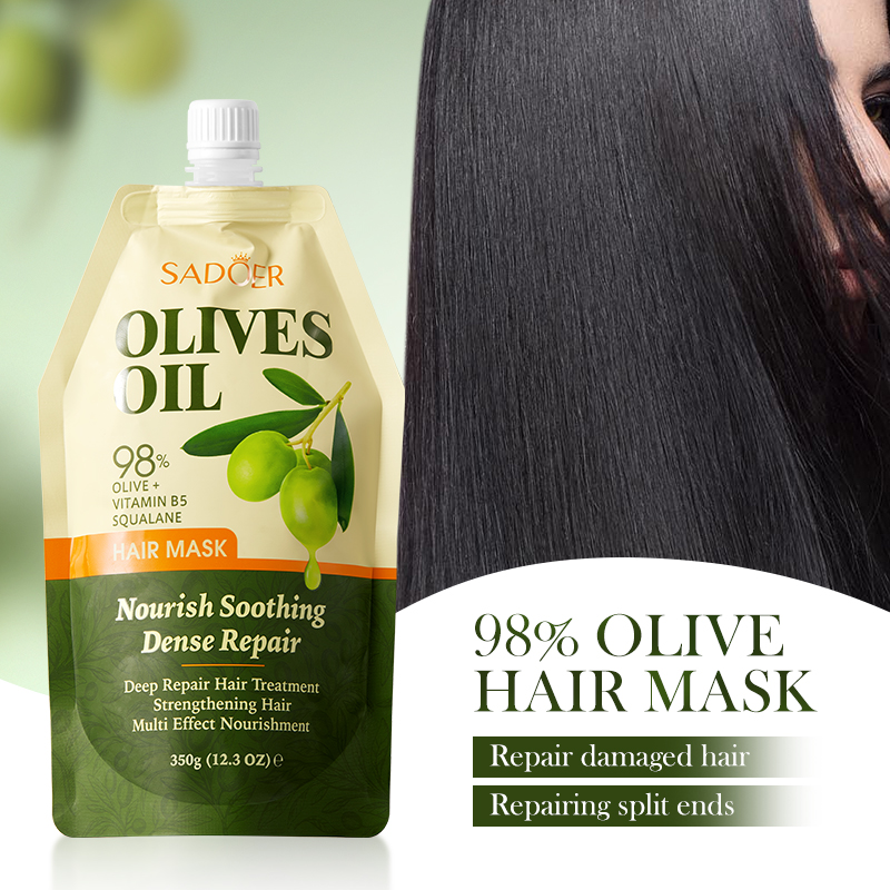 1/2Bags Olive Oil Hair Mask Co - Hair Care Olive Oil บทวิจารณ์และราคา