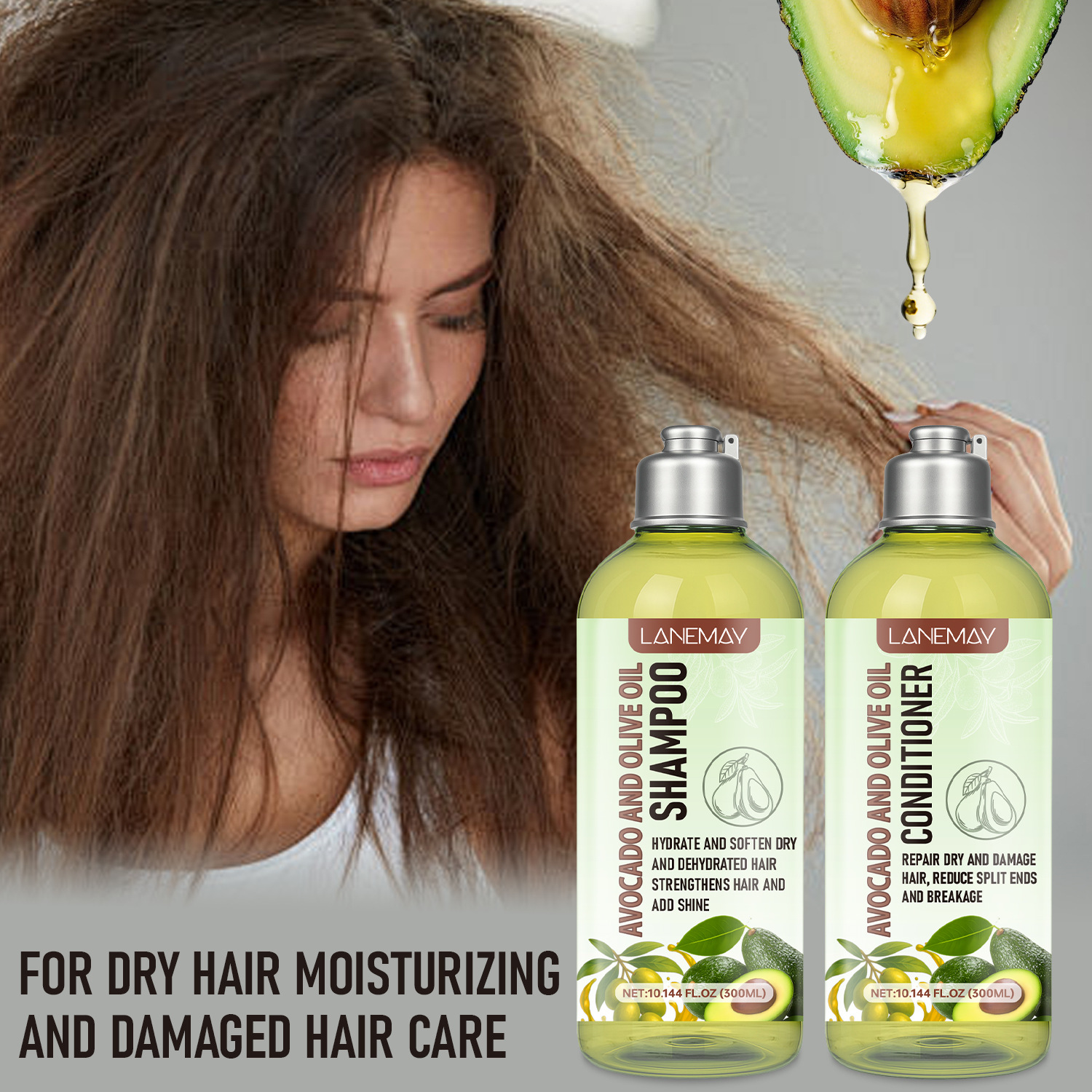 Avocado and Olive Oil Shampoo  - Hair Care Olive Oil บทวิจารณ์และราคา