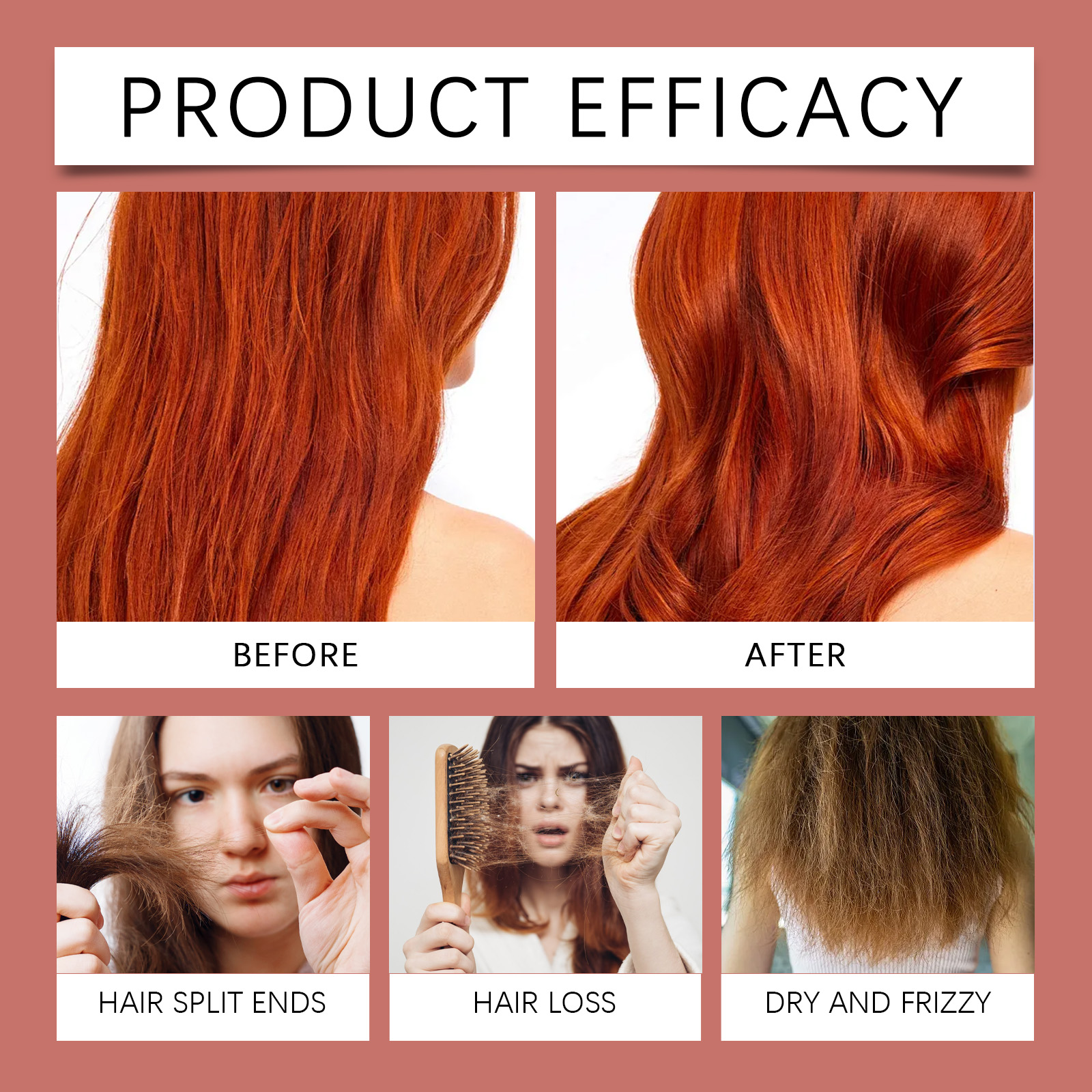 7-in-1 Hair Essential Oil 60ml - Hair Care Olive Oil บทวิจารณ์และราคา