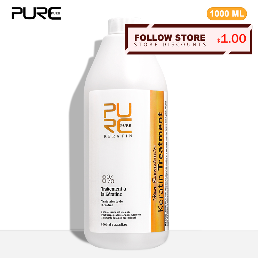 PURC 8% Keratin Smoothing Trea - Hair Care Keratin Shampoo บทวิจารณ์และราคา