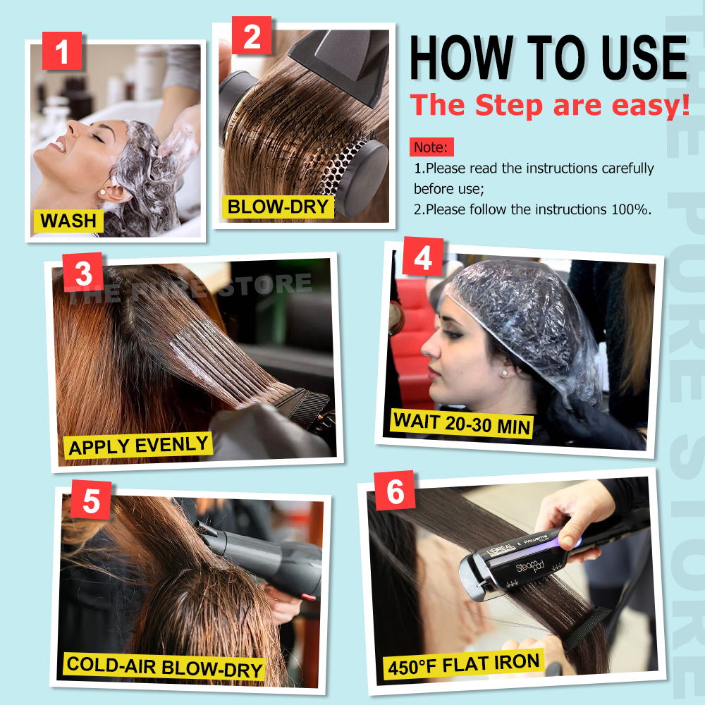 PURC 8% Keratin Smoothing Trea - Hair Care Keratin Shampoo บทวิจารณ์และราคา
