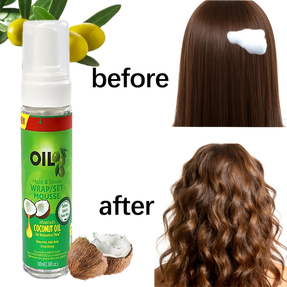 Curling Styling Care Mousse, S - Hair Care Olive Oil บทวิจารณ์และราคา