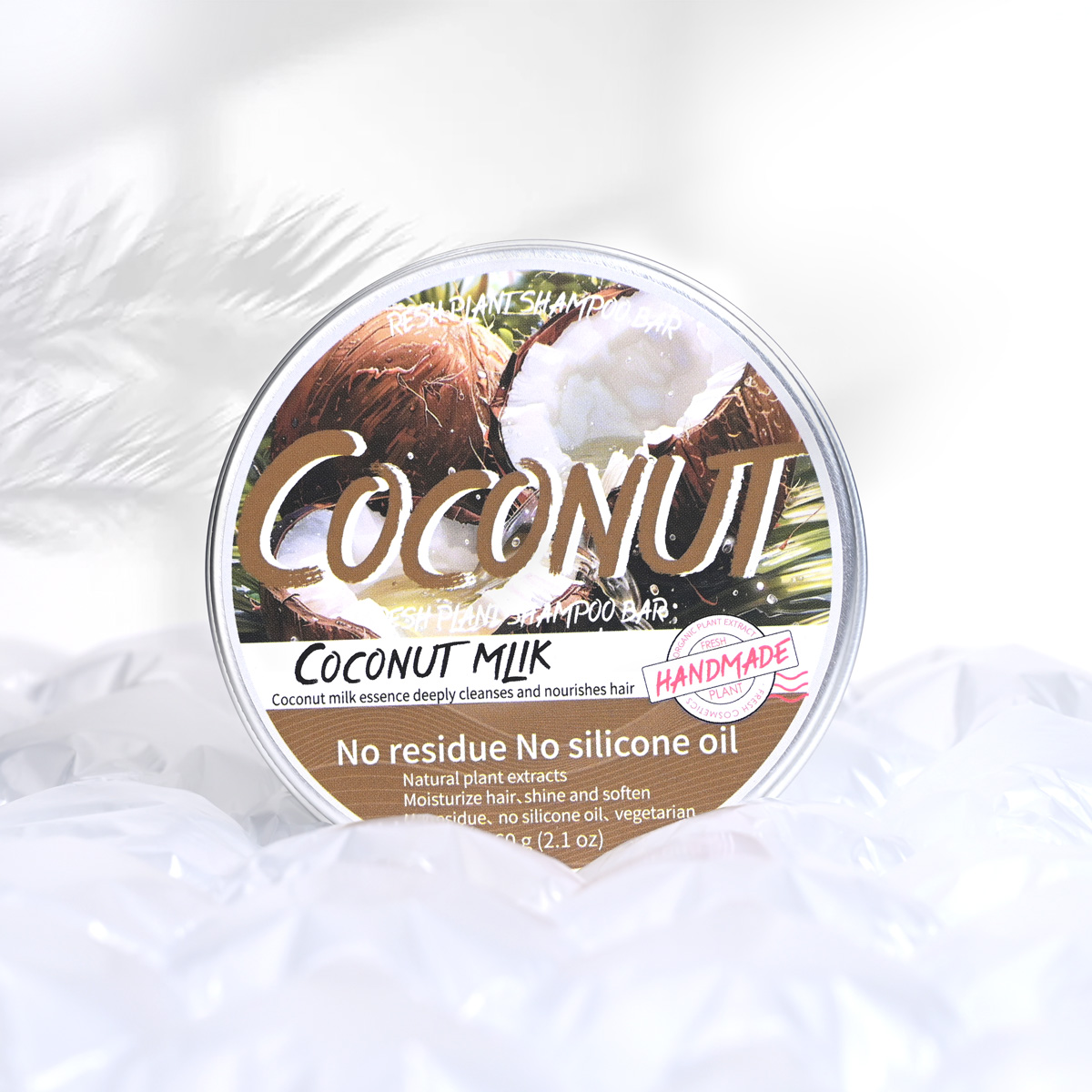 LH+60g Solid Coconut Shampoo w - Hair Care Olive Oil บทวิจารณ์และราคา