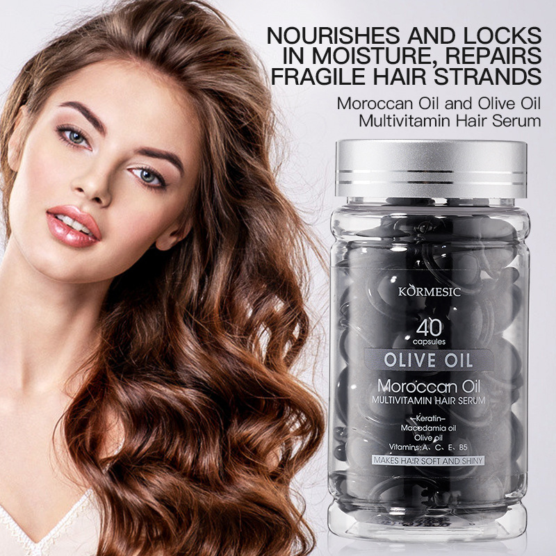 1ml*40 Capsules of Moroccan Oi - Hair Care Olive Oil บทวิจารณ์และราคา