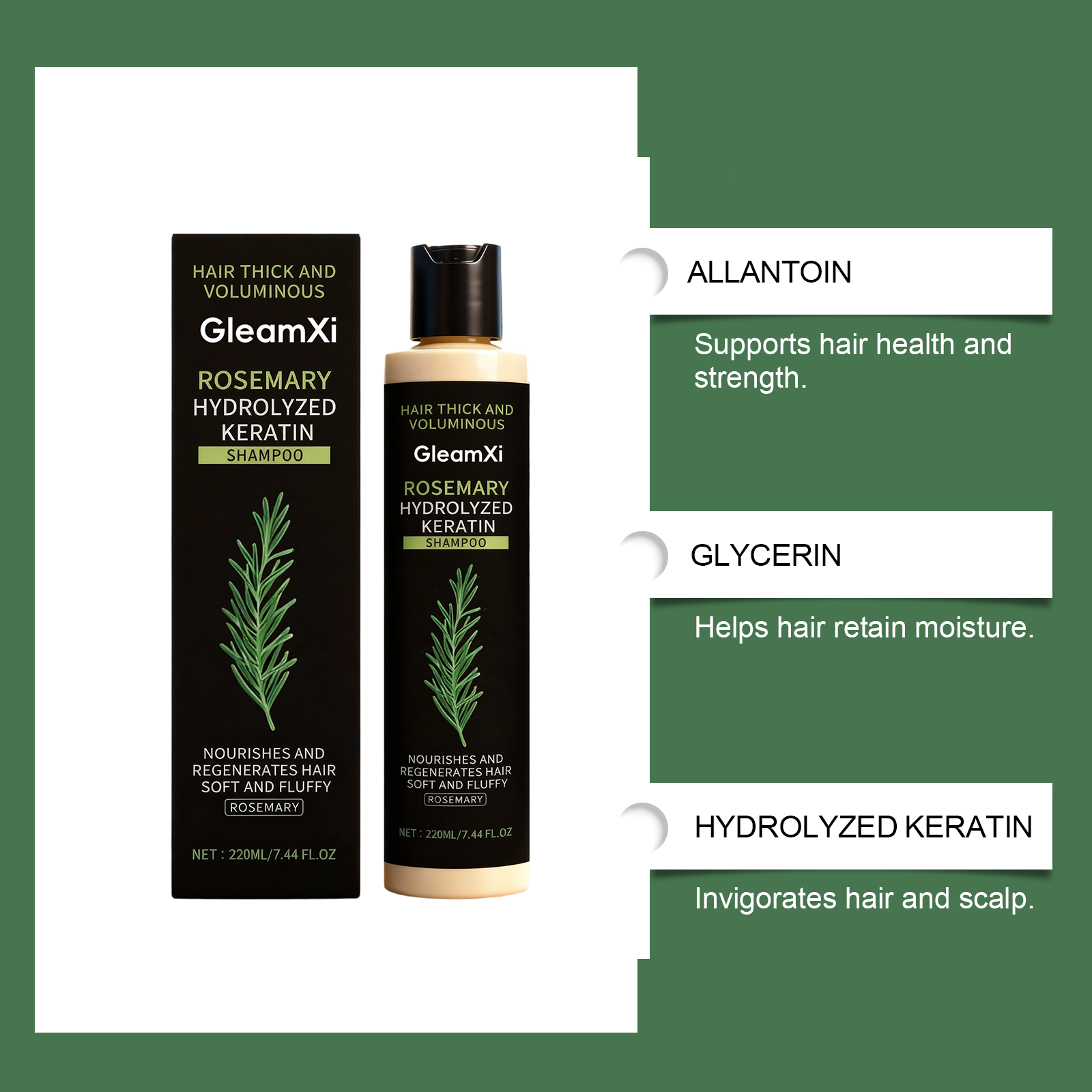 Rosemary Keratin Volumizing Sh - Hair Care Keratin Shampoo บทวิจารณ์และราคา