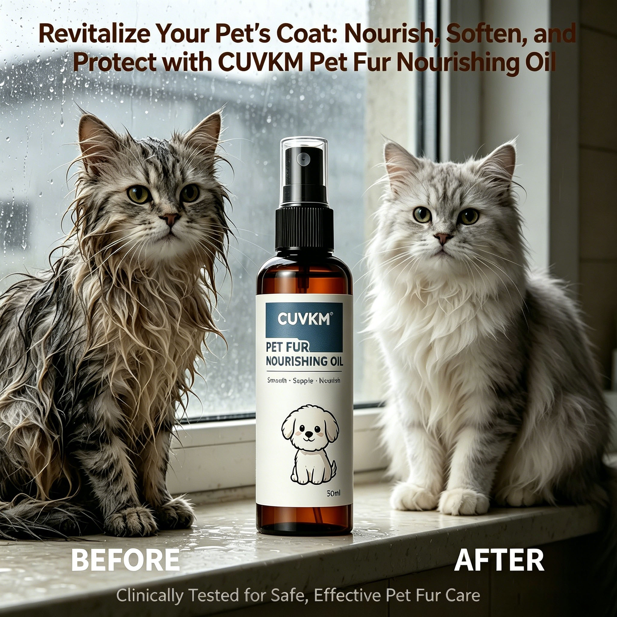 Pet Hair Grooming Oil Detangle - Hair Care Daily Routine บทวิจารณ์และราคา