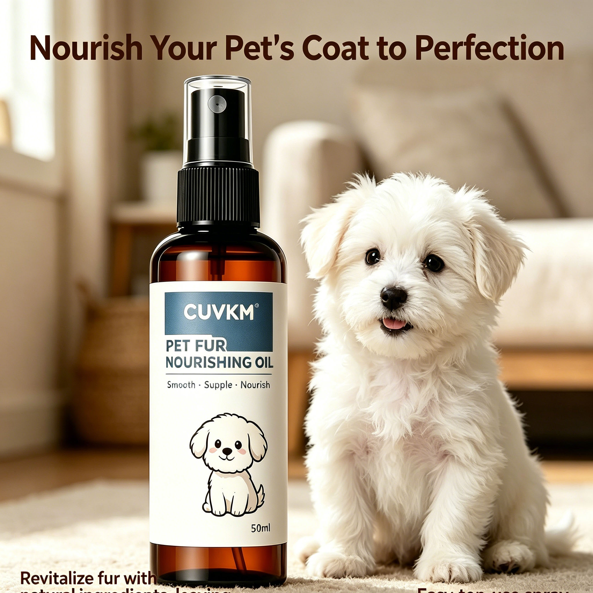 Pet Hair Grooming Oil Detangle - Hair Care Daily Routine บทวิจารณ์และราคา