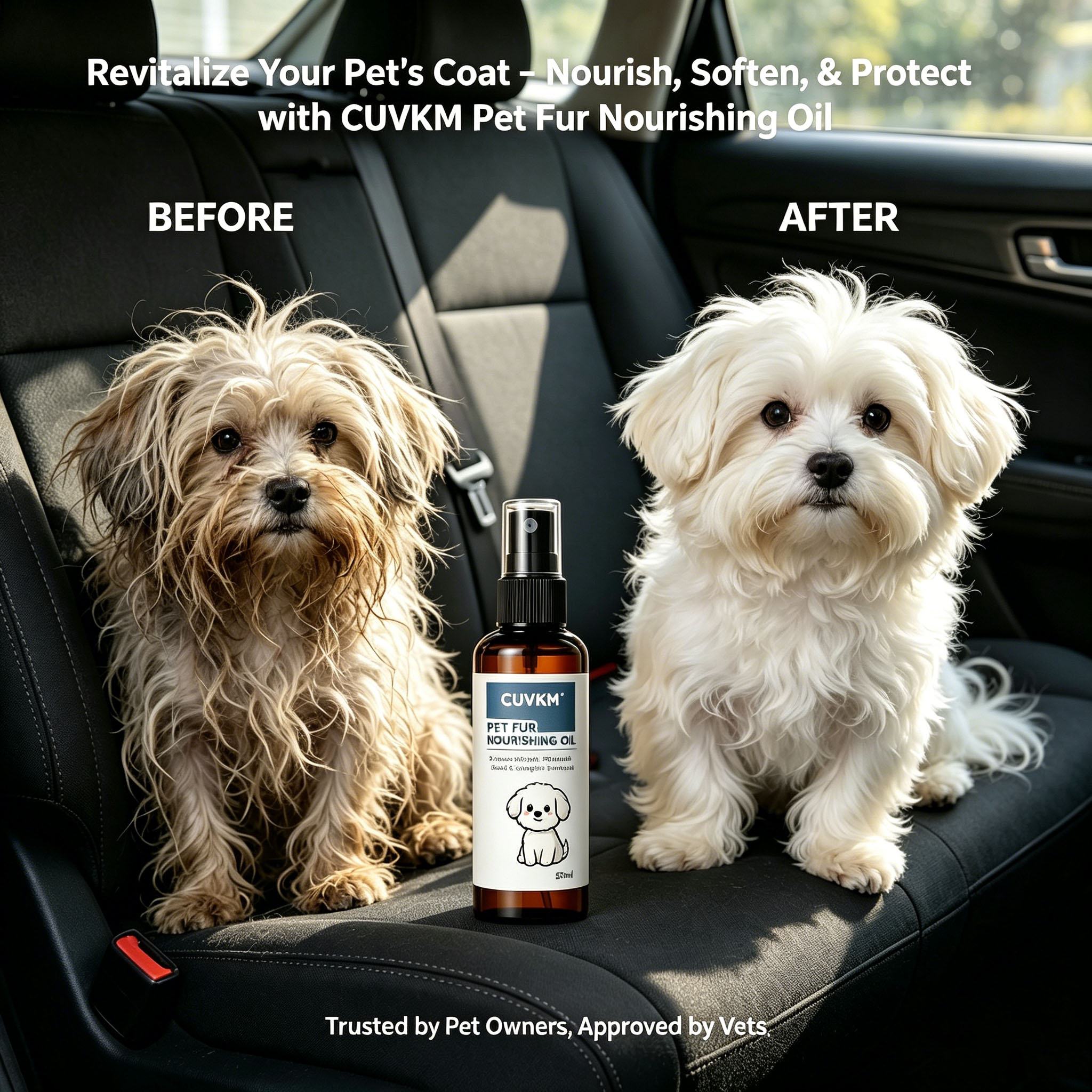 Pet Hair Grooming Oil Detangle - Hair Care Daily Routine บทวิจารณ์และราคา