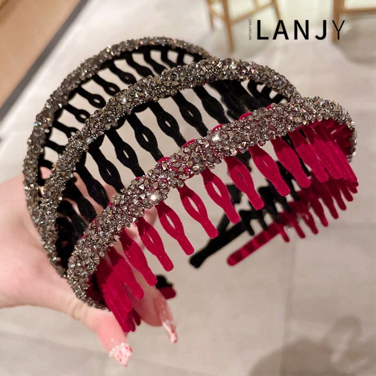 Velvet Non-Slip Headband - Sec - Hair Care Is Self Care บทวิจารณ์และราคา