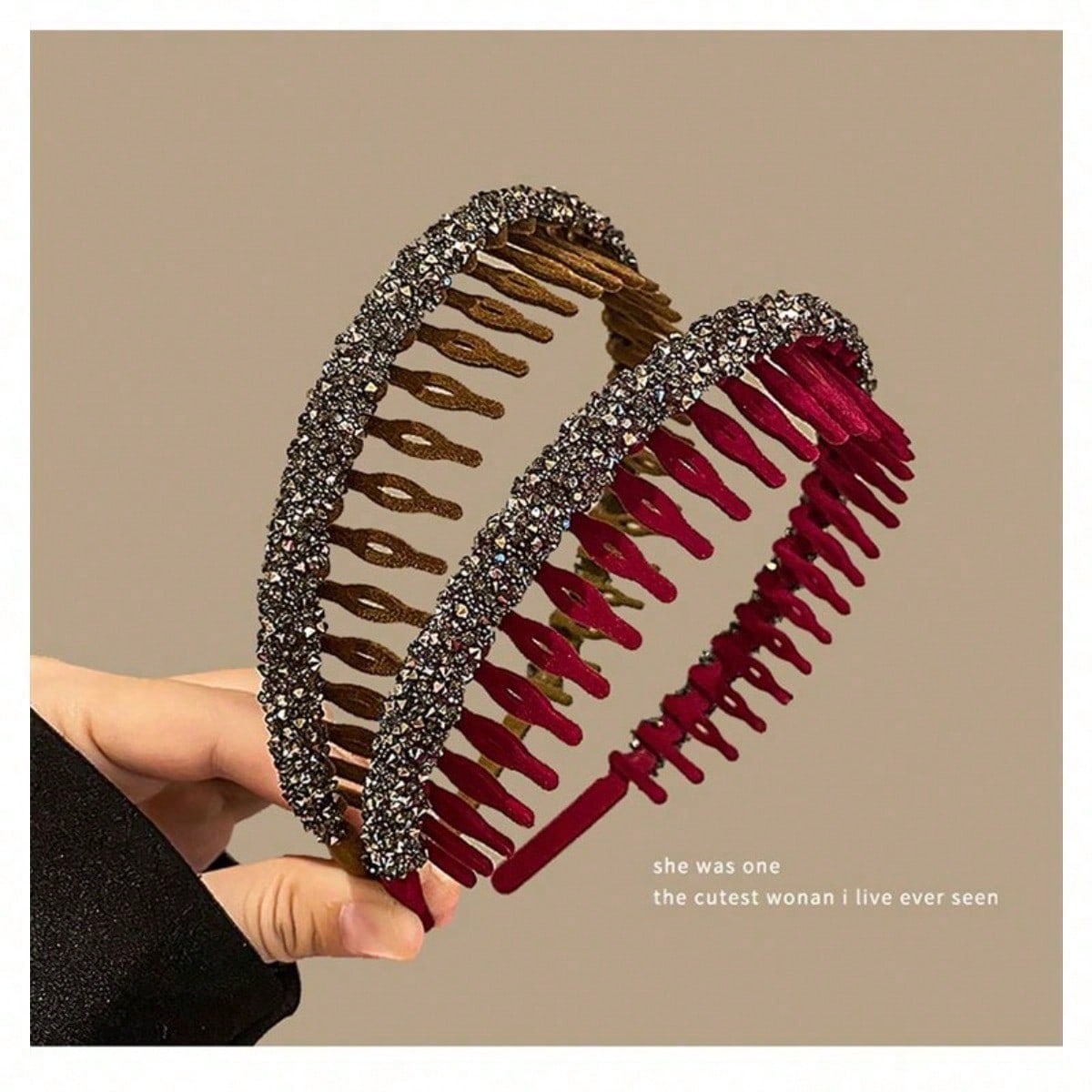 Velvet Non-Slip Headband - Sec - Hair Care Is Self Care บทวิจารณ์และราคา